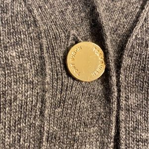 Tory Burch Grey cardigan sweater